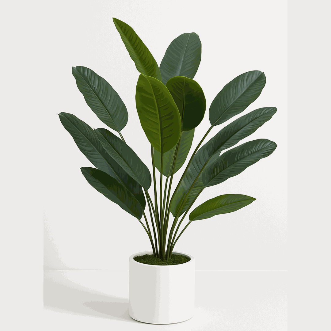 Kunstpflanze - Palmen Kunstpflanze XXL/ 57cm-120cm - Studio Verde, pflegeleichte Kunstpflanze im modernen Topf.