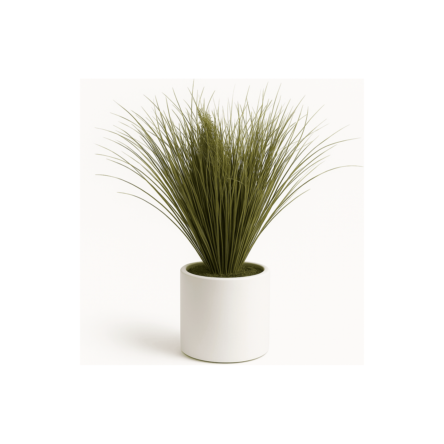 Kunstpflanze - Grass Tree Kunstpflanze XXL - Studio Verde in moderner weißer Vase, perfekte Deko für Zuhause oder Büro.