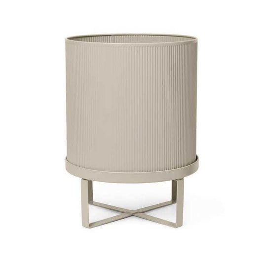 Blumentopf für Kunstpflanze XXL mit modernem Design und eleganter Standbasis für künstliche Pflanzen.