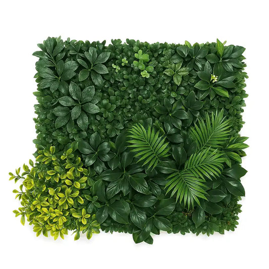 quadratische grüne Wandpflanze 100x100 cm für moderne Raumdekoration