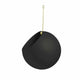 Blumentopf für Wandpflanze in modernem Design aus schwarzem Material, ideal für künstliche Pflanzen.