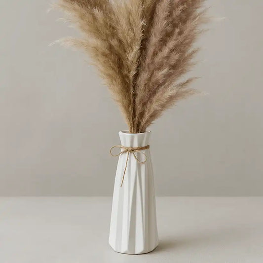 Elegante 55cm Blumenvase für Kunstpflanze in modernem Design