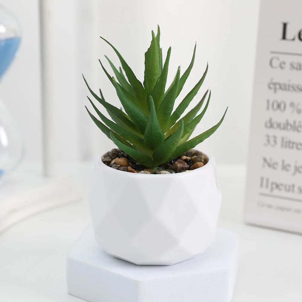 Sukkulenten Bonsai Mini Kunstpflanzen